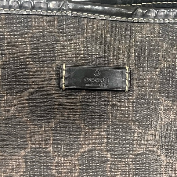 GUCCI GG Plus Monogram Joy Tote Dark Brown - Picture 5 of 16